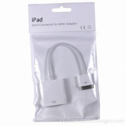 HDMI Cable for iPhone/iPad, Ideal for Video and Audio Data Transfer Between Two Devices